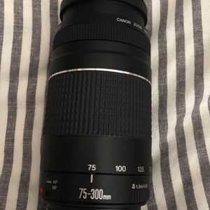 Canon 75-300mm lens.